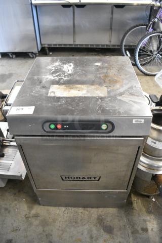 Hobart LX18H Stainless Steel Commercial Undercounter Dishwasher. 120/208 Volts, 1 Phase.