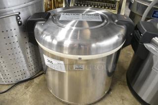 BRAND NEW SCRATCH AND DENT! Zojirushi THA-803S 88 Cup (Cooked) Stainless Steel Electric Rice Warmer with Removable Pot. 120 Volts, 1 Phase. Tested and Working!