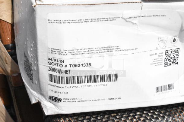 BRAND NEW SCRATCH AND DENT! Zurn Elkay Z6000AV-HET AquaVantage AV Exposed Manual Diaphragm High Efficiency Toilet Flush Valve - 1.28 Gallons Per Flush - Image 3 of 3