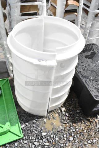BRAND NEW SCRATCH AND DENT! White Poly Unit