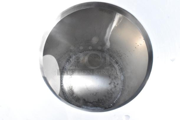 2 BRAND NEW SCRATCH AND DENT! Lancaster Table & Seating Stainless Steel Cylindrical Trash Can Shell. 2 Times Your Bid! - Image 4 of 5