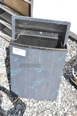 BRAND NEW SCRATCH AND DENT! Stainless Steel Trash Can.