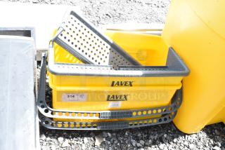 2 BRAND NEW SCRATCH AND DENT! Lavex 274MOPBCKTMF 44 Qt. No-Touch Microfiber Mop Bucket. 2 Times Your Bid!