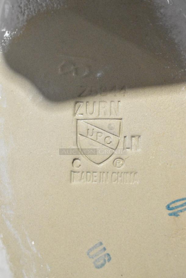 BRAND NEW SCRATCH AND DENT! Zurn Z5844 Ceramic Single Bay Wall Mount Sink. - Image 6 of 6