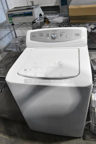 Haier RWT360BW Metal Top Load Washer. 120 Volts, 1 Phase.