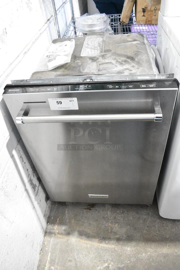 KitchenAid Stainless Steel Undercounter Dishwasher. 115 Volts, 1 Phase. - Image 1 of 11