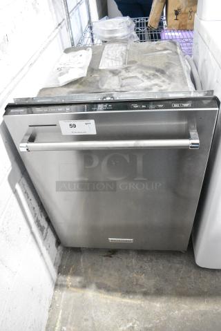 KitchenAid Stainless Steel Undercounter Dishwasher. 115 Volts, 1 Phase.