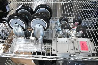 BRAND NEW SCRATCH AND DENT!  Lot of 8 Commercial Casters