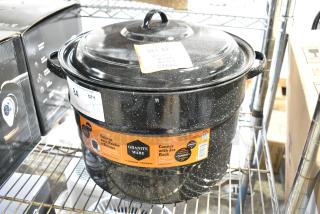 Granite Ware 21 Quart Canner w/ Jar Rack