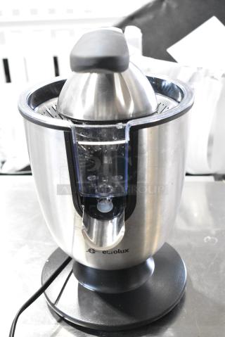 2 IN ORIGINAL BOX! Eurolux ELCJ-1700S Citrus Juicer. 120 Volts, 1 Phase. 2 Times Your Bid!