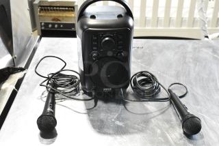 Pyle PPHP40KAS 4” Portable Wireless BT Streaming Speaker