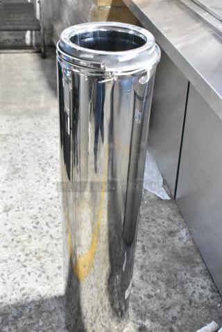 IN ORIGINAL BOX! Selkirk 6ST-36"  Insulated Chimney Pipe