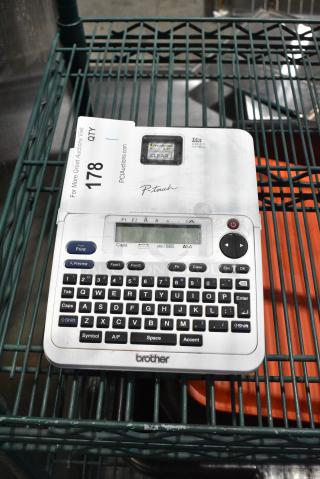 Brother P-touch Countertop Label Maker.