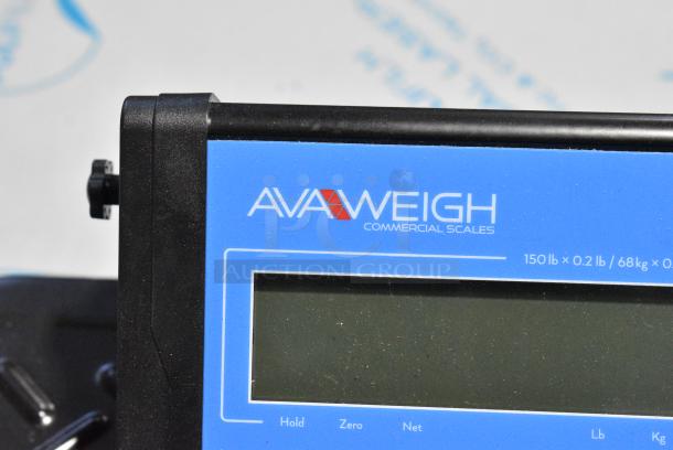 BRAND NEW SCRATCH AND DENT! AvaWeigh 334RS150T 150 lb. Digital Treaded Receiving Scale with Remote Display. Tested and Working! - Image 4 of 8