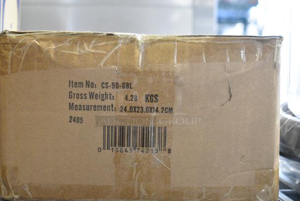 2 BRAND NEW SCRATCH AND DENT! GET CS-90-GBL Pottery Market 9" Matte Speckled Grayish Blue Melamine Coupe Dinner Plate. 2 Times Your Bid! - Image 7 of 7