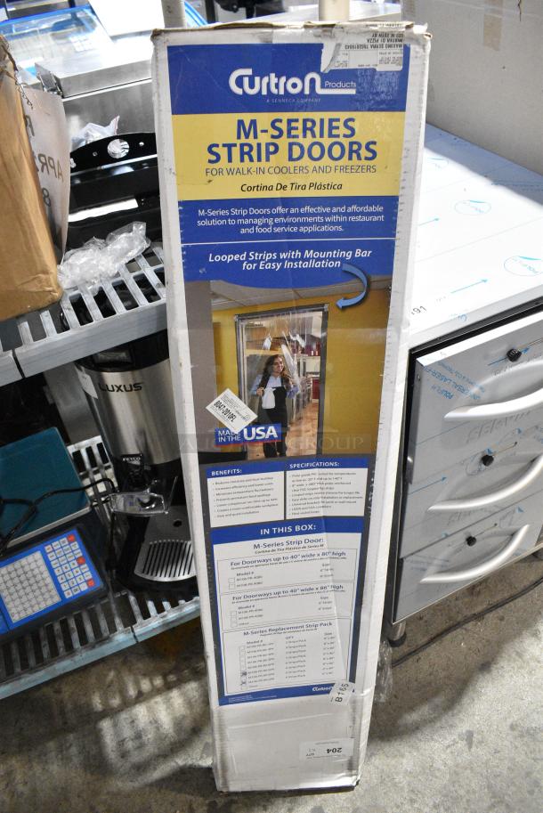 3 BRAND NEW SCRATCH AND DENT! M106-PR-86-6PK 6" x 86" Polar Reinforced Replacement Door Strip. 3 Times Your Bid! - Image 2 of 6