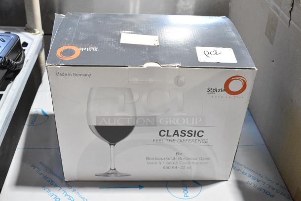 2 BRAND NEW SCRATCH AND DENT! Items Including Libbey 3915 Teardrop 14.75 oz. Customizable Stemmed Pilsner Glass and Stolzle Classic from Global Tableware Collective 8 oz. Flute Glass. 2 Times Your Bid! - Image 2 of 10