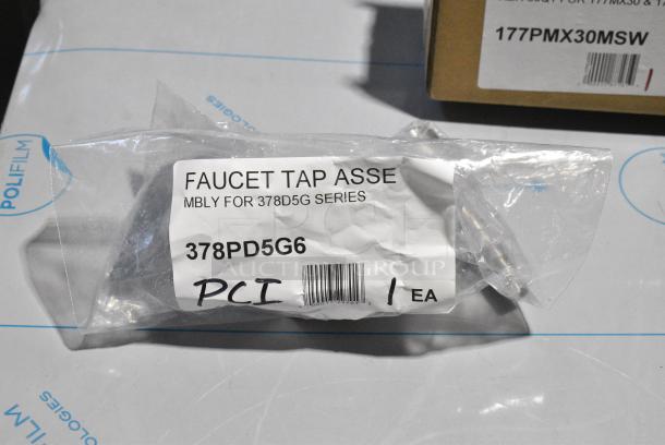 3 BRAND NEW SCRATCH AND DENT! Items Including 378PD5G6 Avantco 177PD3G6 Faucet and Push Lever Assembly for D3G Series Refrigerated Beverage Dispensers, Avantco 177PMX30MSW Microswitch, Corkscrews. 3 Times Your Bid! - Image 4 of 7