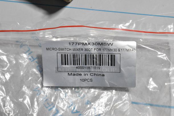 3 BRAND NEW SCRATCH AND DENT! Items Including 378PD5G6 Avantco 177PD3G6 Faucet and Push Lever Assembly for D3G Series Refrigerated Beverage Dispensers, Avantco 177PMX30MSW Microswitch, Corkscrews. 3 Times Your Bid! - Image 7 of 7