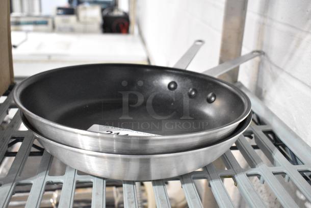 2 BRAND NEW SCRATCH AND DENT! Choice 407FRYPANNS 10" Aluminum Non-Stick Fry Pan. 2 Times Your Bid! - Image 2 of 4