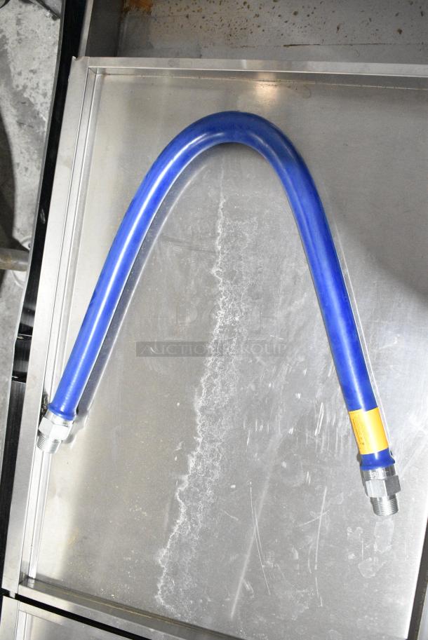 BRAND NEW SCRATCH AND DENT! Dormont 16100KIT48 Deluxe SnapFast® 48" Gas Connector Kit with Two Elbows and Restraining Cable - 1" Diameter - Image 4 of 5