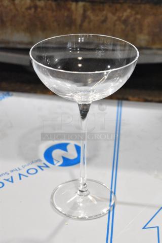 2 BRAND NEW SCRATCH AND DENT! Box of 6 Nude Hepburn from Steelite International 7 oz. Coupe Glass. Missing 3 Glasses. 2 Times Your Bid!