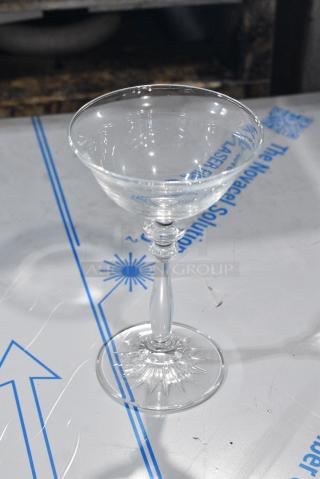 2 BRAND NEW SCRATCH AND DENT! Box of 11 Libbey 501308 1924 4.75 oz. Customizable Coupe Cocktail Glass. 2 Times Your Bid!