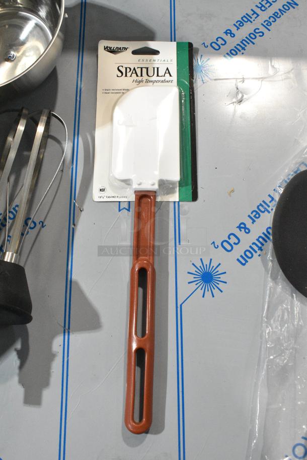 5 BRAND NEW SCRATCH AND DENT! Items Including Vollrath 47938 8 Qt. Stainless Steel Mixing Bowl, Vollrath Spatula, Oxo Spatula, Immersion Blender. 5 Times Your Bid! - Image 4 of 10