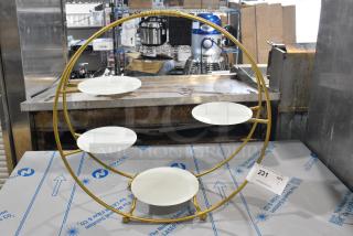BRAND NEW SCRATCH AND DENT! 4 Tier Display Rack