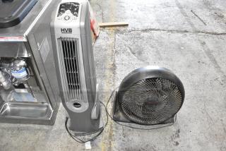 2 Items Including Honeywell Fan and Lasko TFB-E HVB Blower Fan. 2 Times Your Bid!
