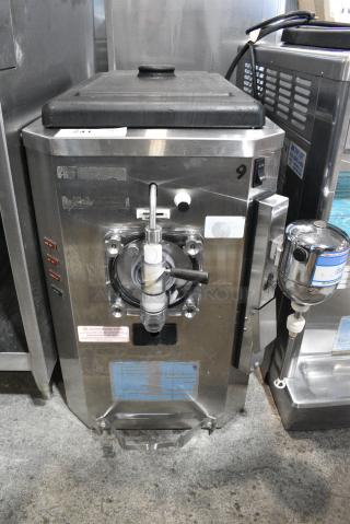 Taylor 430-12 Stainless Steel Commercial Countertop Air Cooled Single Flavor Frozen Beverage Machine w/ Drink Mixer. 115 Volts, 1 Phase.