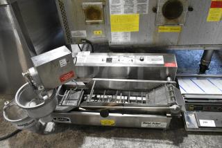Belshaw Adamatic Mark II 22602 Stainless Steel Commercial Countertop Donut Robot. 208 Volts, 1 Phase.