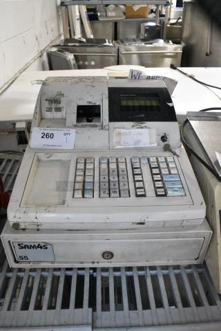 Sam4S ER-5215M Countertop Electronic Cash Register. 120 Volts, 1 Phase. - Item #1182125