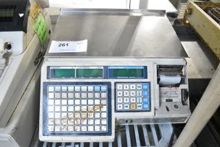 CAS LP-1000 Metal Countertop Food Portioning Scale. 120 Volts, 1 Phase. Tested and Working!