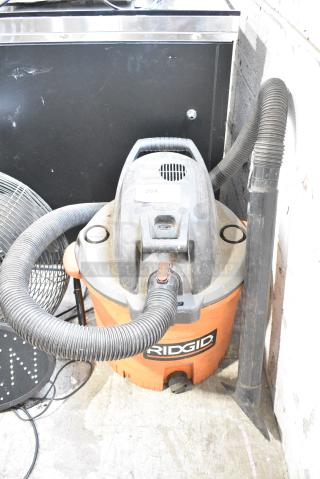 Rigid Wet Dry Shop Vac Vacuum Cleaner. Tested and Working!
