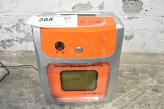 Electronic AT-2700 Time Recorder.