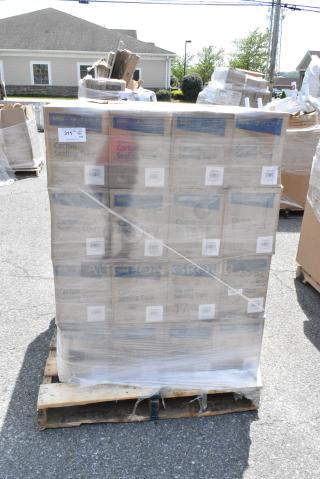 48 BRAND NEW SCRATCH AND DENT! Boxes of Lavex 561AC1648100 1.6 Mil Acrylic 48 mm x 100 m Carton Sealing Tape - 36/Case. 48 Times Your Bid!