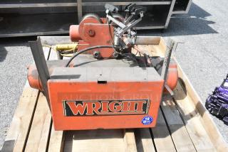 Wright Speedway C1148A Unit w/ Doerr Electric Motor. 440 Volts, 3 Phase.