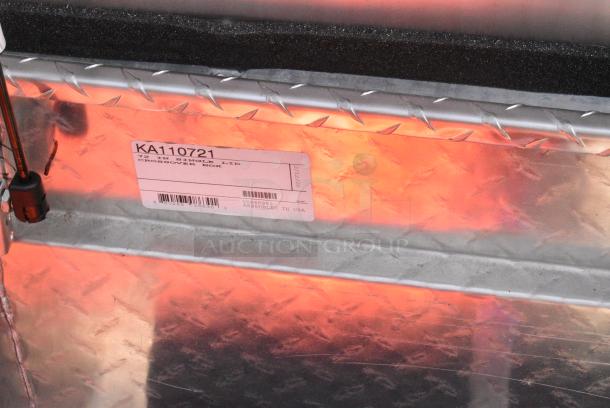 TrailFX Metal Diamond Plate Pick Up Truck Bed Tool Box w/ Contents. - Image 6 of 6