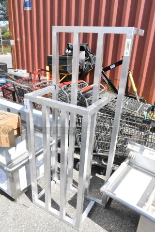 2 BRAND NEW SCRATCH AND DENT! Items Including Regency 600DUN204212 42" x 20" x 12" Aluminum Dunnage Rack - 1,500 lb. Capacity and Regency 600DUN246012 60" x 24" x 12" Aluminum Dunnage Rack - 1850 lb. Capacity. 2 Times Your Bid!