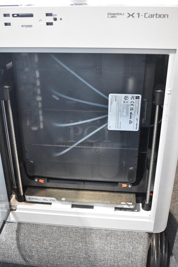 BRAND NEW SCRATCH AND DENT! 2024 Bambu PF001-P+SA001 X1 Combo 3D Printer. - Image 7 of 10