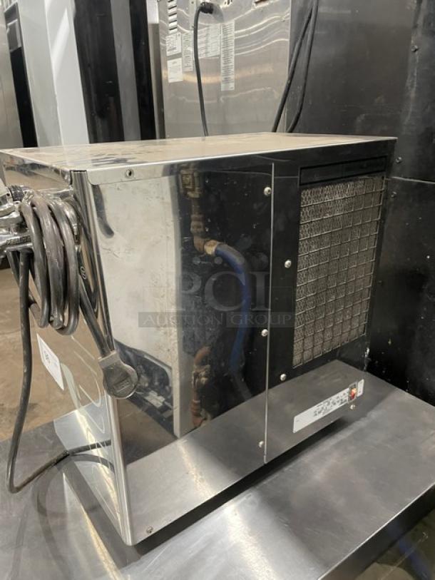 Natura Commercial Stainless Steel Electric Powered Countertop Refrigerated Water Dispenser! With 3 Tap Style Dispensing Faucets! Model: NWSB3 REF SN: 1433001014! 115V! On Legs! - Image 3 of 7