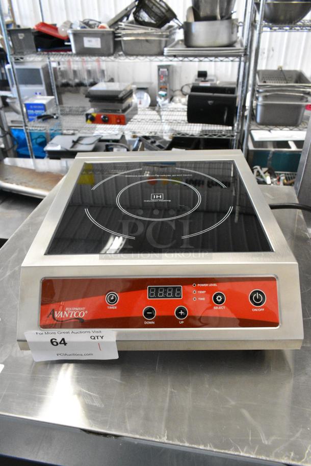 BRAND NEW SCRATCH AND DENT! 2024 Avantco 177IC3500 Countertop Induction Range / Cooker - 208-240 Volts, 1 Phase. - Image 1 of 7