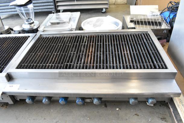 Imperial Stainless Steel Commercial Countertop Natural Gas Powered Charbroiler Grill. - Image 1 of 5