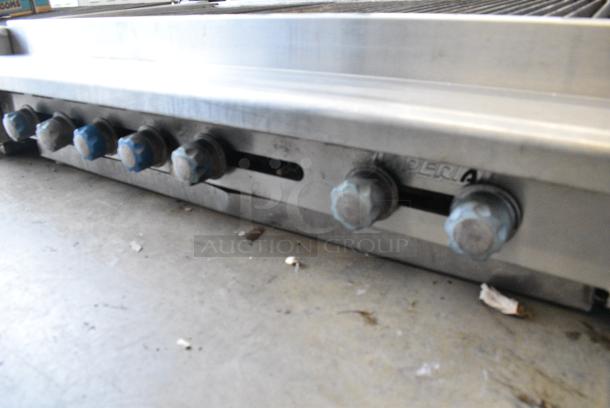 Imperial Stainless Steel Commercial Countertop Natural Gas Powered Charbroiler Grill. - Image 4 of 5