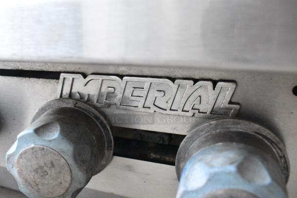 Imperial Stainless Steel Commercial Countertop Natural Gas Powered Charbroiler Grill. - Image 4 of 5