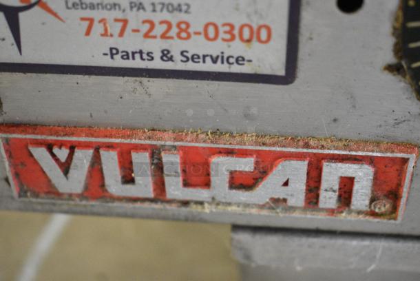 Vulcan Stainless Steel Commercial Countertop Natural Gas Powered Flat Top Griddle w/ Thermostatic Controls. - Image 2 of 7