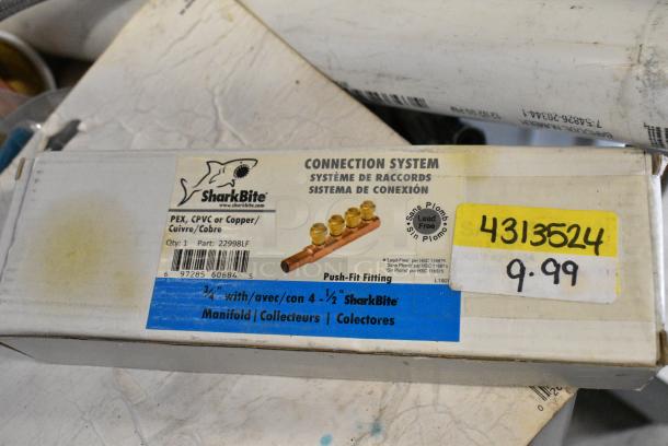 ALL ONE MONEY! Lot of Various BRAND NEW SCRATCH AND DENT! Items Including Security Camera, Water Hoses, Molded Undersink Pipe Covers and Pipes in Clear Poly Bin - Image 13 of 21