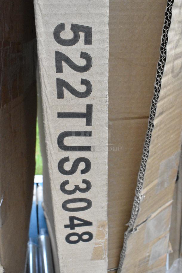 BRAND NEW SCRATCH AND DENT! Steelton 522TUS3048 Adjustable Galvanized Steel Undershelf for 30" x 48" Work Tables. May Be Missing Pieces. - Image 3 of 3