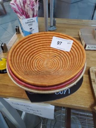 One lot of Woven Baskets.